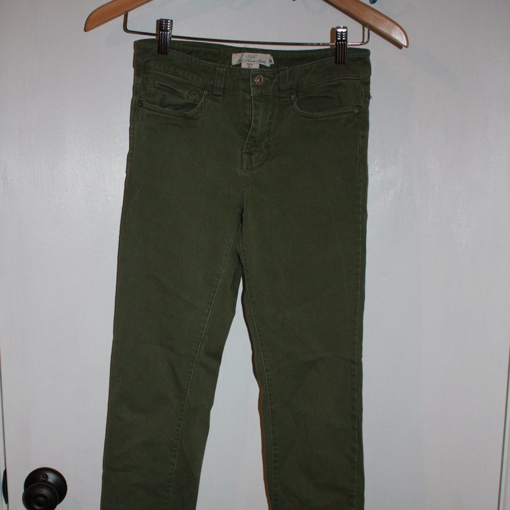 Green Skinny Jeans